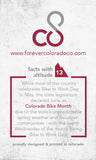 Forever Colorado Co.  hangtag #FactsWithAltitude #13