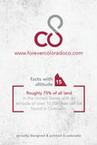 Forever Colorado Co.  hangtag #FactsWithAltitude #15