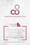 Forever Colorado Co.  hangtag #FactsWithAltitude #10