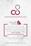Forever Colorado Co.  hangtag #FactsWithAltitude #4